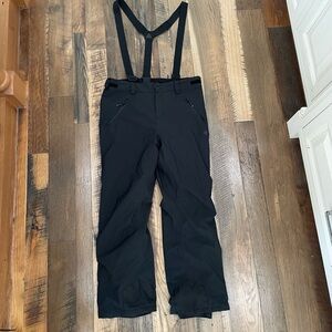 Liquid Snowboard ski pants bibs men XL tall